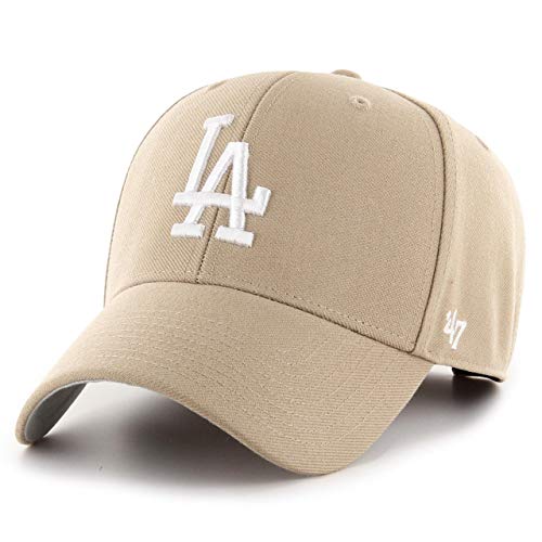 '47 Brand Relaxed Fit Cap - MVP Los Angeles Dodgers Khaki - Caps Fitted
