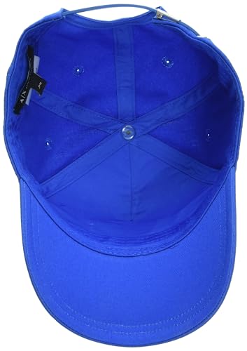 A | X ARMANI EXCHANGE Men's Corporate Logo Baseball Hat, DIRECTORIE Blue/Navy - Caps Fitted Caps Fitted Emporio Armani