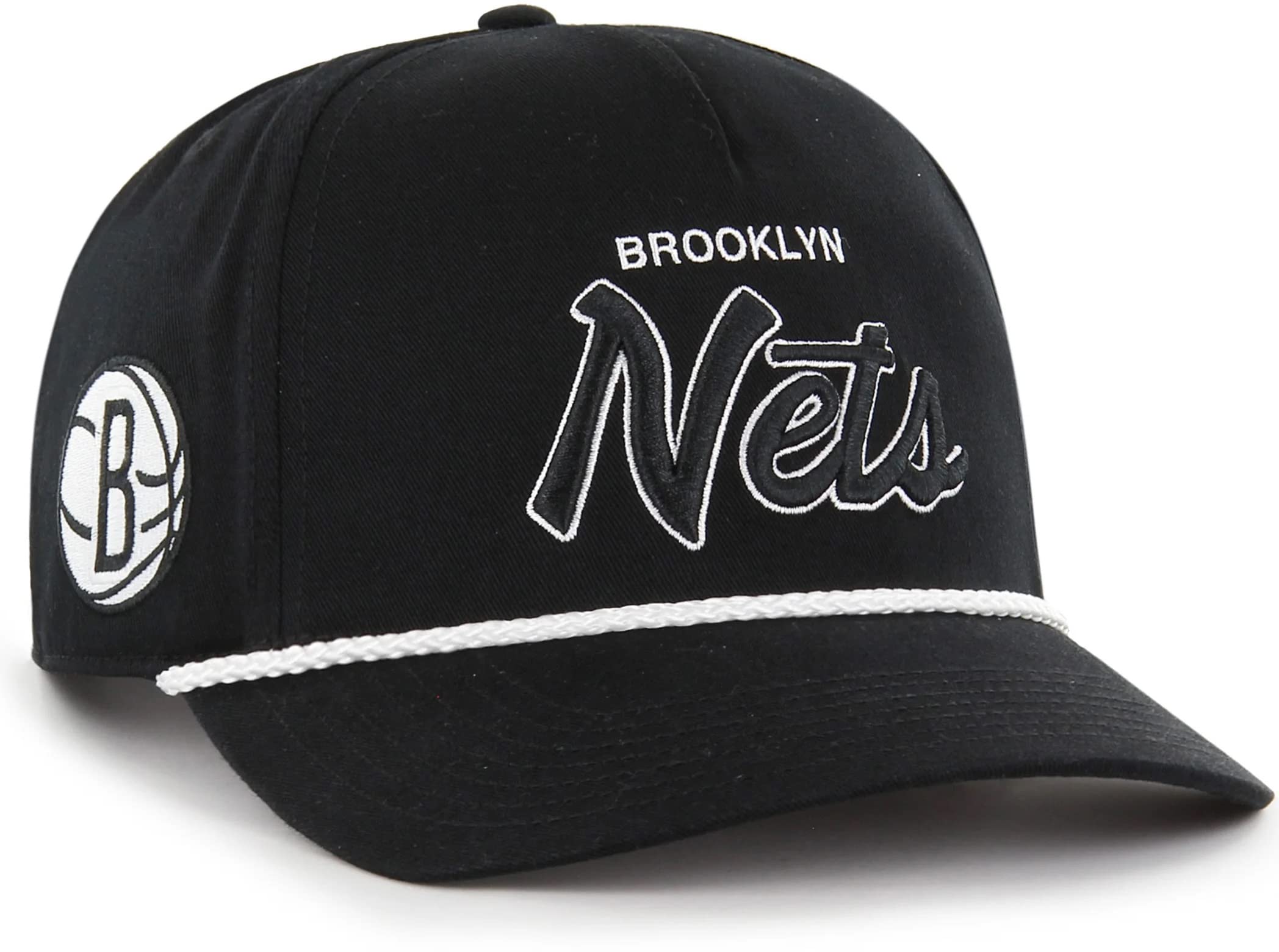 BROOKLYN NETS OVERHAND SCRIPT '47 MVP DV OSF / BLACK / A - Caps Fitted Caps Fitted 47