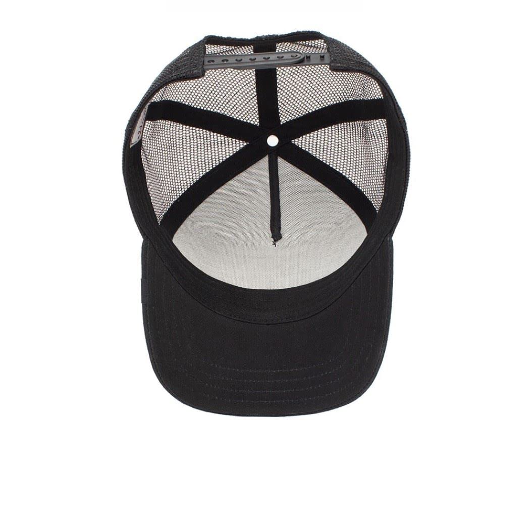 Goorin Bros. The Farm Unisex Baseball Trucker Hat, Black (Ride High), One Size - Caps Fitted Caps Fitted Goorin Bros.