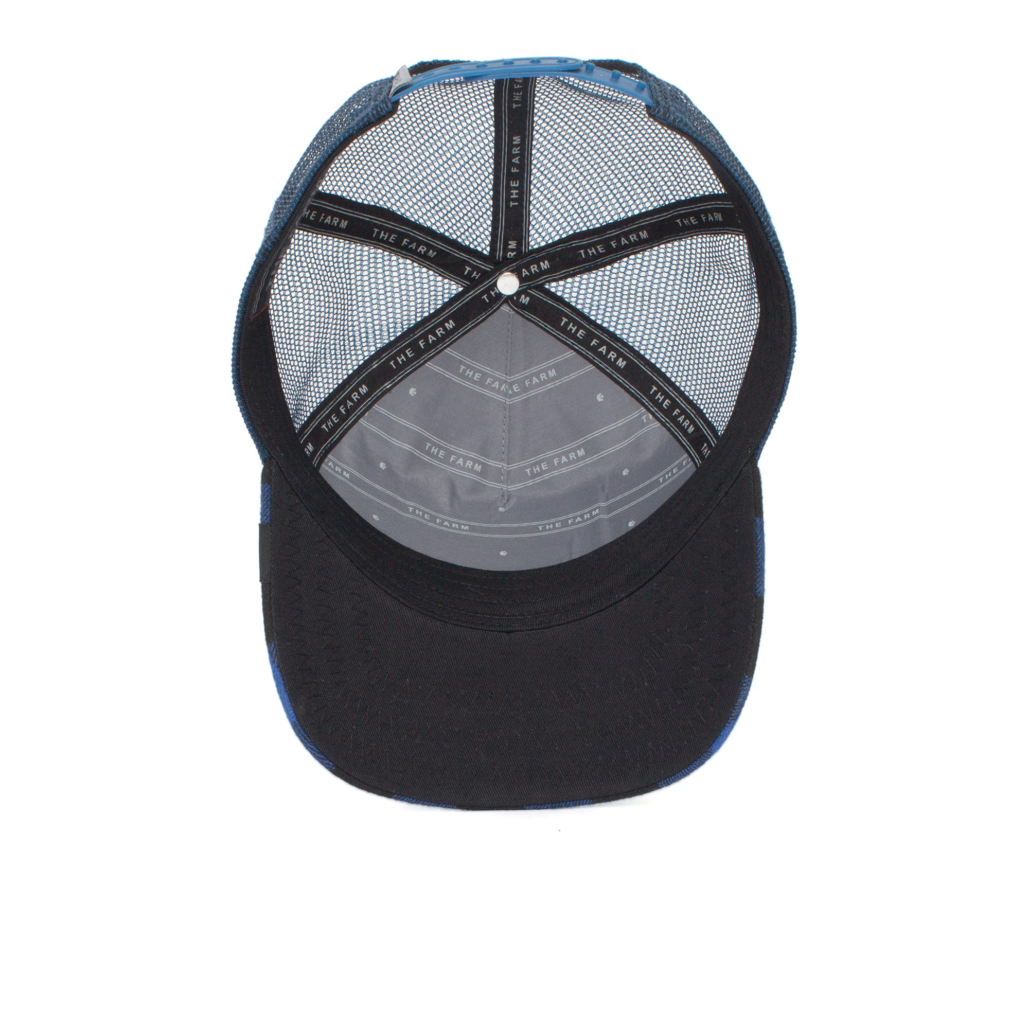 Goorin Bros. Trucker Cap Code Blue Lone Wolf Blue Black, Blue, One Size - Caps Fitted Caps Fitted Goorin Bros.