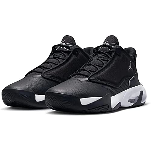 Men's Jordan Max Aura 4 Shoes Black Cat Black/Anthracite-Black (DN3687 001) (Black MET Silver White, us_Footwear_Size_System, Adult, Men, Numeric, Medium, Numeric_10) - Caps Fitted Caps Fitted Nike