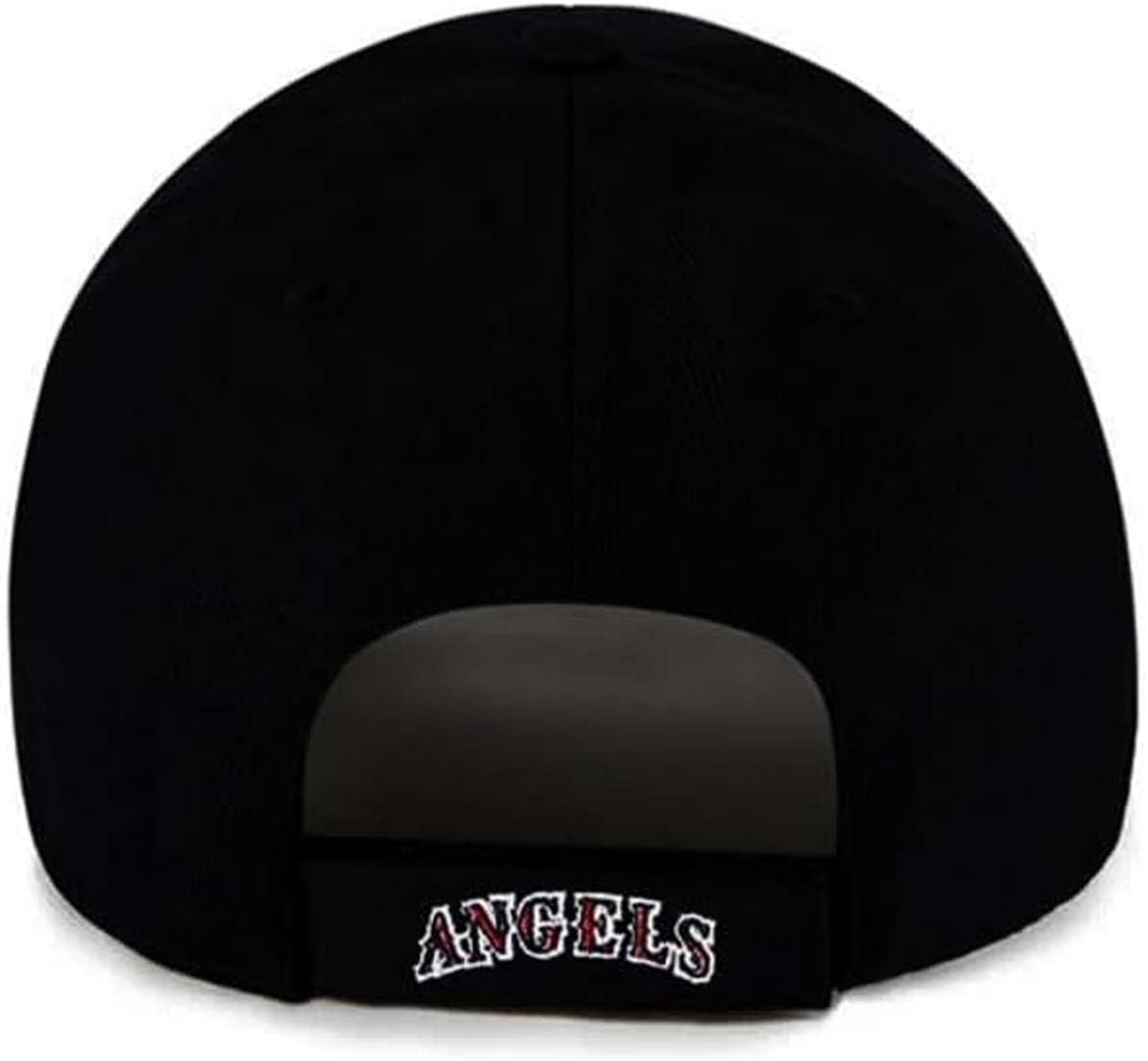 New Era 100% Authentic Exclusive Los Angeles Angels of Anaheim Snapback 9Fifty Cap Hat Adjustable One Size Fit Most (CA 47 Black & Team Logo Curved Bill) - Caps Fitted Caps Fitted New Era