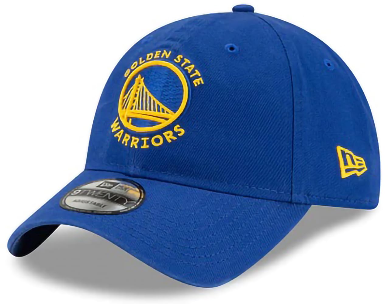 New Era NBA Core Classic 9TWENTY Adjustable Hat Cap One Size Fits All (Golden State Warriors) - Caps Fitted Caps Fitted New Era