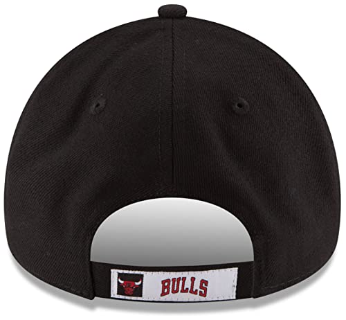 New Era NBA The League 9FORTY Adjustable Hat Cap One Size Fits All (Chicago Bulls Black) - Caps Fitted Caps Fitted New Era