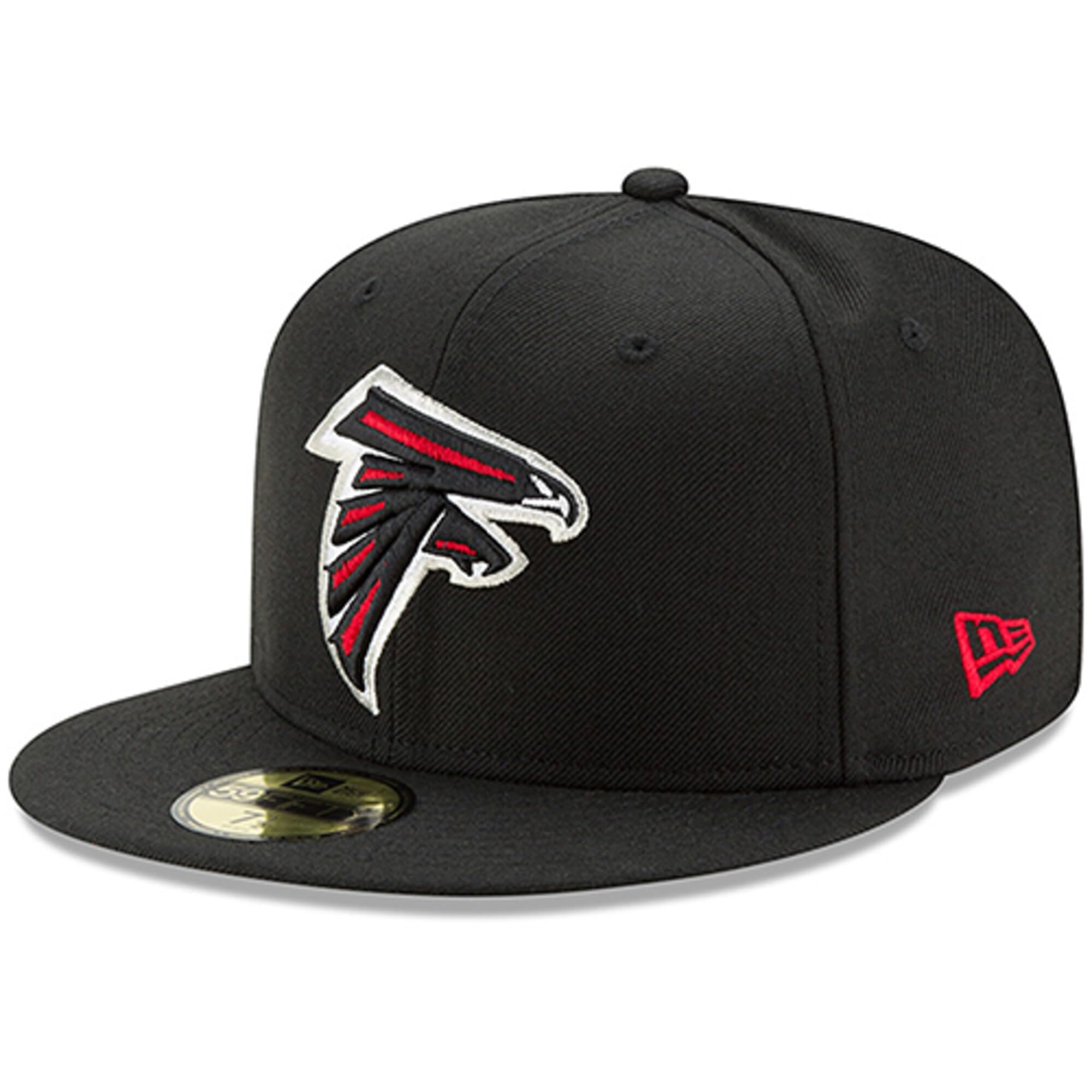 New Era NFL 59FIFTY Team Color Authentic Collection Fitted On Field Game Cap Hat (7 1/4, Atlanta Falcons) - Caps Fitted Caps Fitted New Era