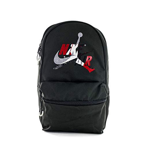 Nike Air Jordan Jumpman Classics Daypack (One Size, Black/Gym Red) - Caps Fitted