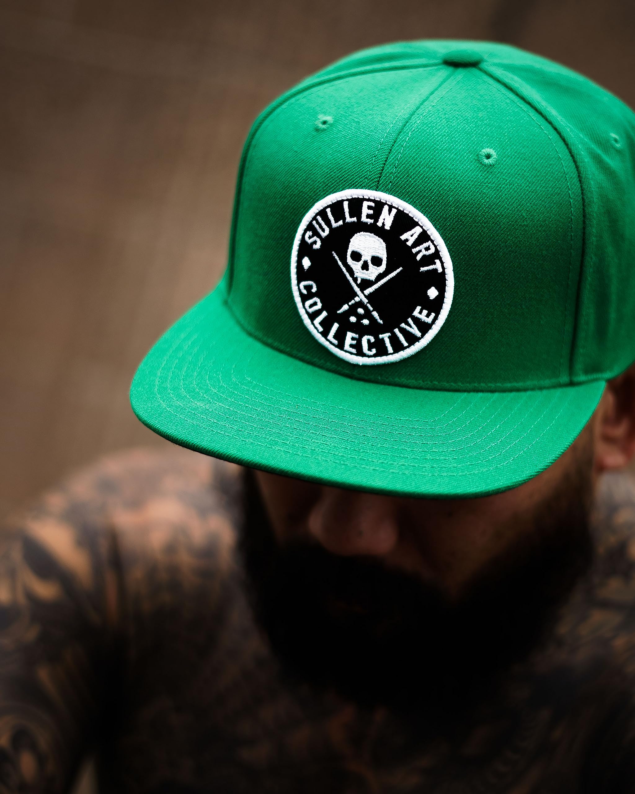 Sullen Always Snapback Tattoo Lifestyle Hat (Kelly Green) - Caps Fitted Caps Fitted Sullen Art Collective